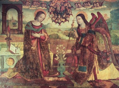 The Annunciation by Nikola Bozidarovic